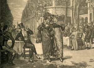 Beaus and Belles of the Regency period, tidigt 1800-tal c1890.