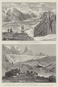 Himalayas bergslandskap i Baltistan eller Lilla Thibet av Henry Haversham Godwin Austen