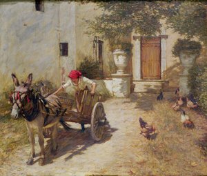 Gårdsplats, 1905