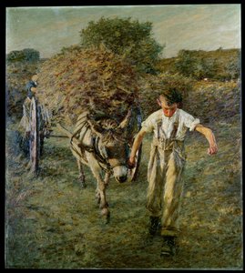 Haywain, ca 1889 av Henry Herbert La Thangue
