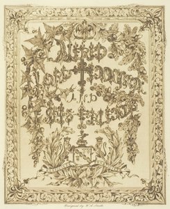 Frontispicen, ca. 1893. av Henry Herschel Hay Cameron
