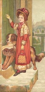 Prinsessans välgörenhet (färg litho) av Henry Hetherington Emmerson