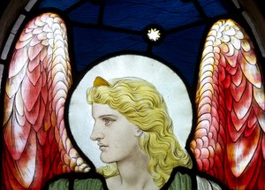 Ärkeängeln Uriel, detalj, 1882