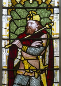Cambridge, Trinity College, Heaton Butler & Bayne, Henry Holiday, Carolus, 1870, CA av Henry Holiday