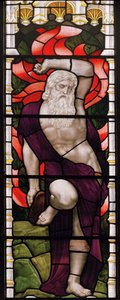 Evesham, All Saints, James Powell & Sons, Henry Holiday, Moses, 1882 av Henry Holiday
