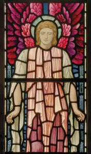 Seraphim Angel detalj, 1897 (målat glas)