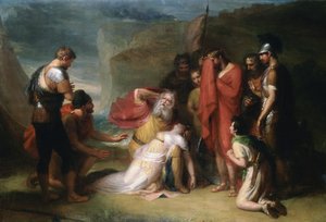 Lear och Cordelia, ca 1820