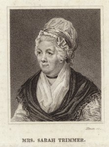 Porträtt av Sarah Trimmer av Henry Howard