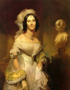 Angelica Singleton Van Buren av Henry Inman