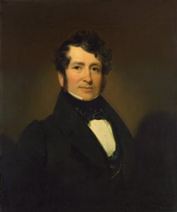 George Pope Morris av Henry Inman