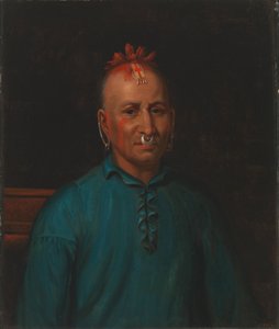 Familjen Kish-Kallo-Wa Algonquian-Tribe Shawnee, 1832-1833.