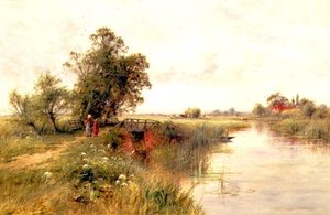 På Themsen nära Wallingford av Henry John Kinnaird