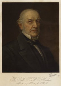 The Right Honorable W E Gladstone (chromolitho) av Henry Jr. Weigall