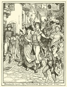 Bonaparte hör Marseillaise för första gången av Henry Justice Ford