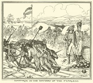 Bonaparte i de oräddas batteri av Henry Justice Ford