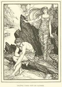 Calypso tycker synd om Ulysses av Henry Justice Ford