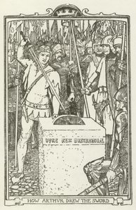 Hur Arthur drog svärdet av Henry Justice Ford