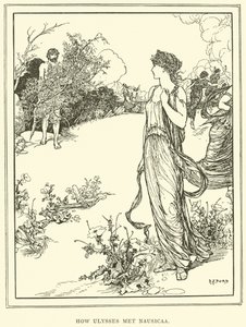 Hur Ulysses träffade Nausicaa av Henry Justice Ford