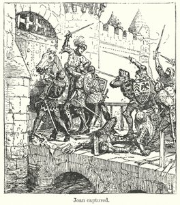 Joan fångad (litografi) av Henry Justice Ford
