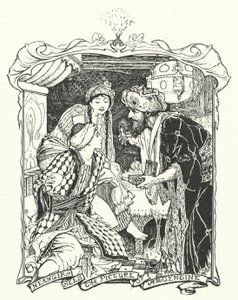 Neangir ser bilden av argentinska (gravyr) av Henry Justice Ford