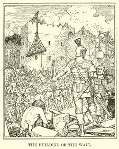 Byggnaden av muren av Henry Justice Ford