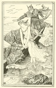 Den gyllene sjöjungfrun (gravyr) av Henry Justice Ford