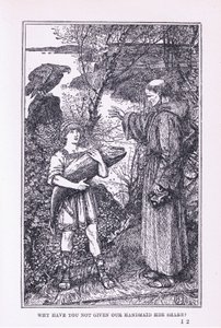 Varför har du inte gett vår tjänarinna hennes del?, 1912 av Henry Justice Ford