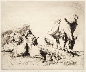 En vägkant i Spanien av Henry Keller