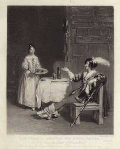 Sir Piercie Shafton och Mysie Happer