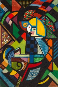 Dotter i en rocker, 1917-1918.