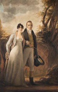 Herr och fru Campbell från Kailzie (mezzotint) av Henry Macbeth Raeburn