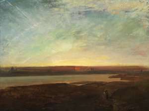 Melun, gryning