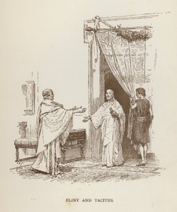 Plinius och Tacitus (litho)