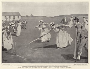 Hur vi håller våra sjuksköterskor i form i Sydafrika, systrar som spelar cricket