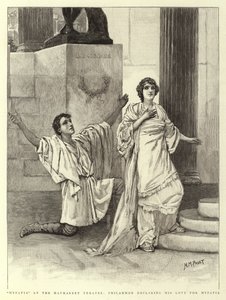 Hypatia på Haymarket Theatre, Philammon förklarar sin kärlek till Hypatia