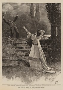 Drottningen av Manoa på Haymarket Theatre av Henry Marriott Paget