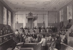 Central Criminal Court, Old Bailey, London (gravyr)