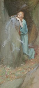 Studie för Pandora, 1902