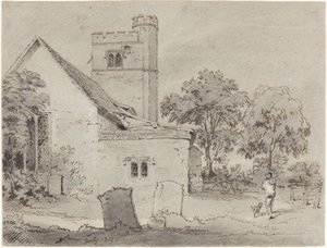 Aldenham Church, Hertfordshire av Henry Monro