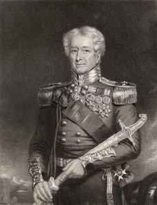 Sir Robert Henry Sale, graverad av F. Holl, från 