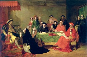 Rättegången mot drottning Katarina av Aragon, 1848