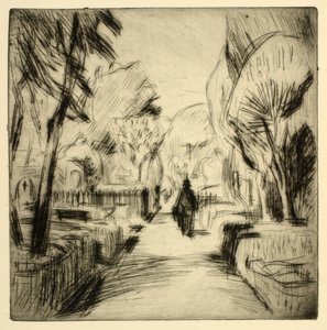 Kyrkogård av Henry Nielsen
