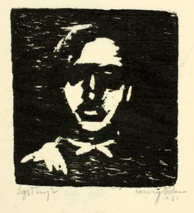 Manligt porträtt av Henry Nielsen