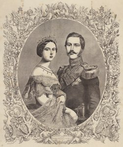 Victoria, Princess Royal of England, Prince Friedrich Wilhelm of Prussia  av Henry Noel Humphreys
