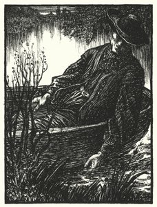 Matthew Arnolds dikt: The Scholar Gipsy (gravyr)