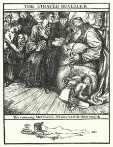 Matthew Arnolds dikt: The Strayed Reveler (gravyr) av Henry Ospovat