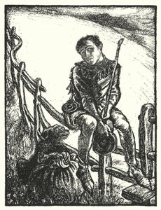 Shakespeares låt: "A merry heart goes all the day, You sad, tires in mile-a" (litho) av Henry Ospovat