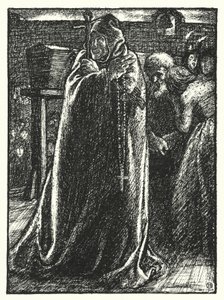 Shakespeares låt: "Fear no more" (litho) av Henry Ospovat