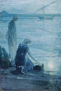 Moses i tjurruskorna av Henry Ossawa Tanner