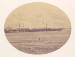 Long Dock på Hilton Head, Port Royal, South Carolina av Henry P. Moore